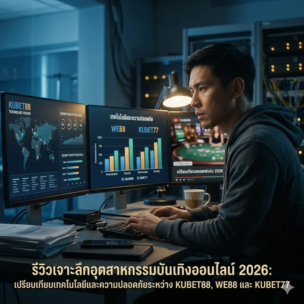 วิเคราะห์เจาะลึกระบบ AI และความเสถียรของ KUBET77 และ WE88