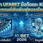 ทางเข้า UFABET มือถือและ KUBET: เจาะลึกเทรนด์เดิมพันฟุตบอลโลก 2026