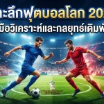 เจาะลึกฟุตบอลโลก 2026: คู่มือวิเคราะห์และกลยุทธ์เดิมพัน